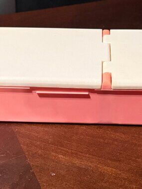 Vintage 1992 Barbie Fold N Fun House Carrying Case ONLY Empty Shell Mattel